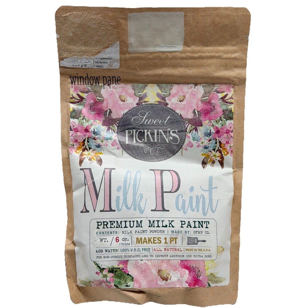 NEW Sweet Pickins Milk Paint WINDOW PANE 6 Oz ( Makes 1 Pint when added to water